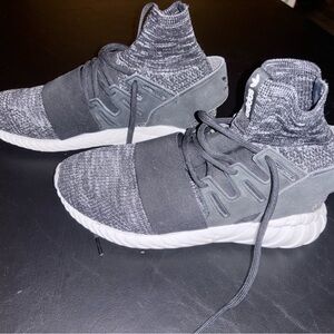 adidas Tubular Doom Black/Grey Shoes Mens 9.5